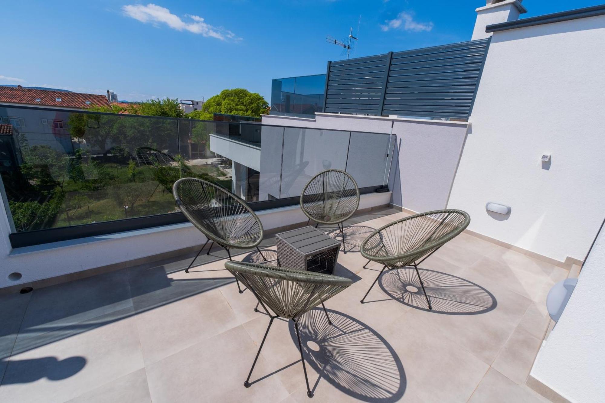 Three-Bedroom Premium Holiday Home Atmosfera With Private Pool&Sauna Vodice Eksteriør bilde