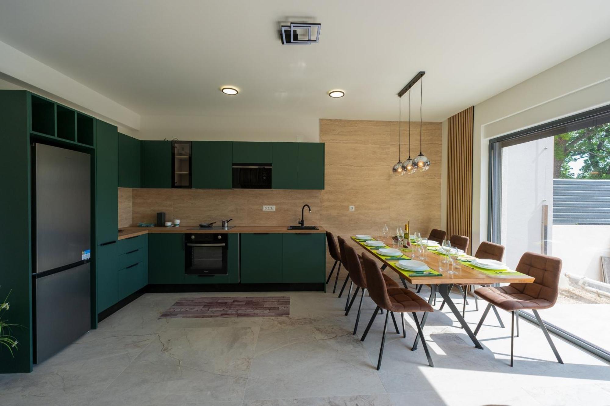 Three-Bedroom Premium Holiday Home Atmosfera With Private Pool&Sauna Vodice Eksteriør bilde