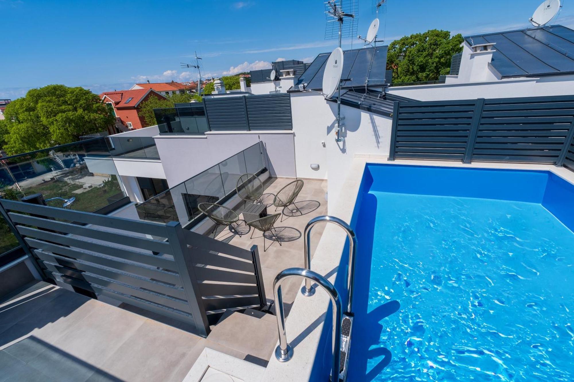 Three-Bedroom Premium Holiday Home Atmosfera With Private Pool&Sauna Vodice Eksteriør bilde