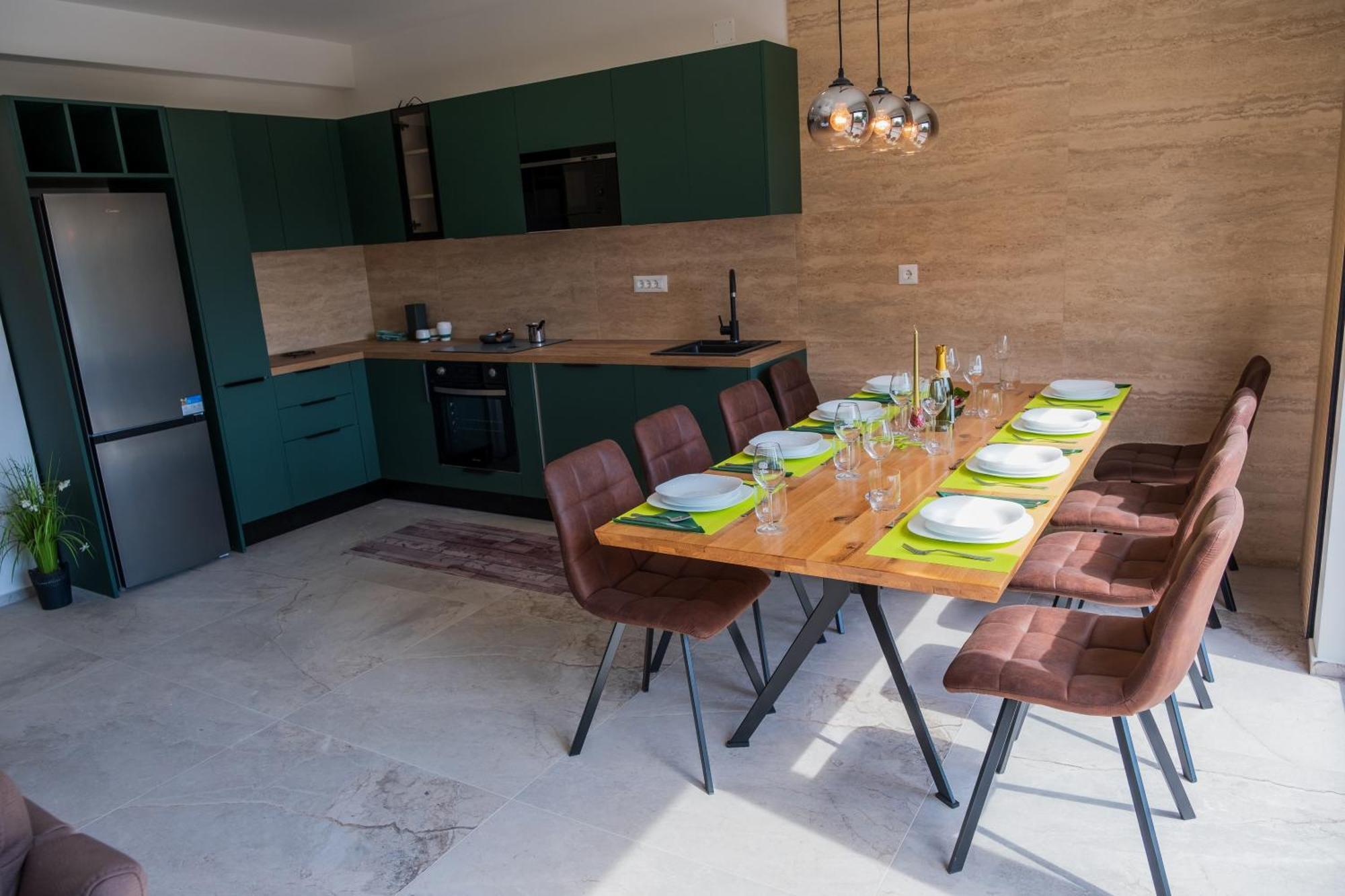 Three-Bedroom Premium Holiday Home Atmosfera With Private Pool&Sauna Vodice Eksteriør bilde