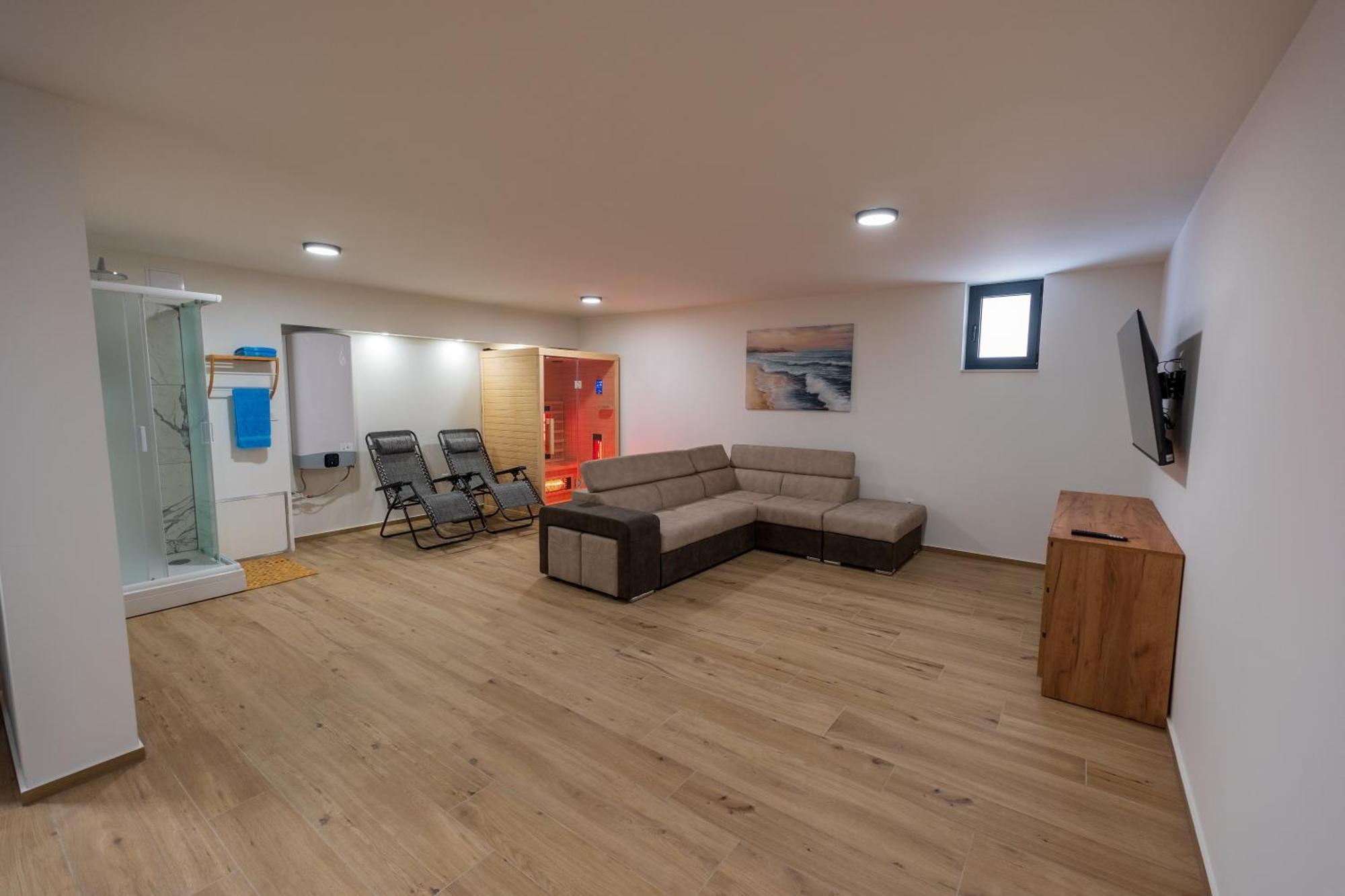 Three-Bedroom Premium Holiday Home Atmosfera With Private Pool&Sauna Vodice Eksteriør bilde